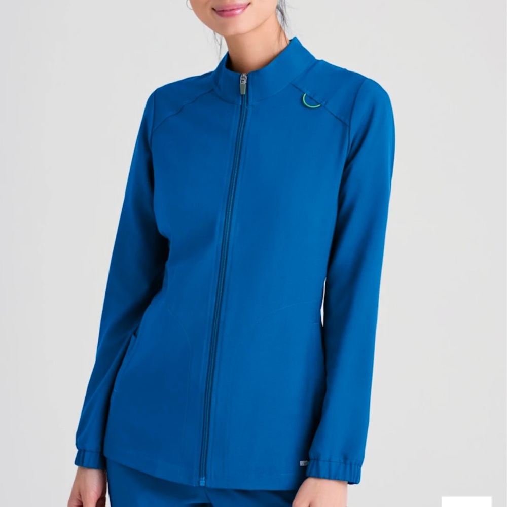 NEW Grey’s Anatomy Royal Blue Scrub Jacket